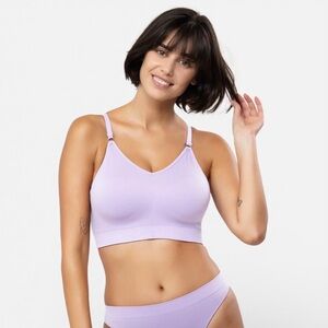 Underoutfit 454 Full Coverage Comfort Bra Lilac Size 3XL